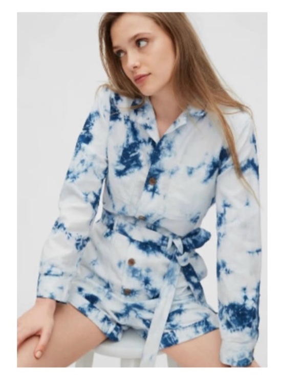 GAP Other - NWT GAP Tie-Dye Romper Women’s 10 Petite